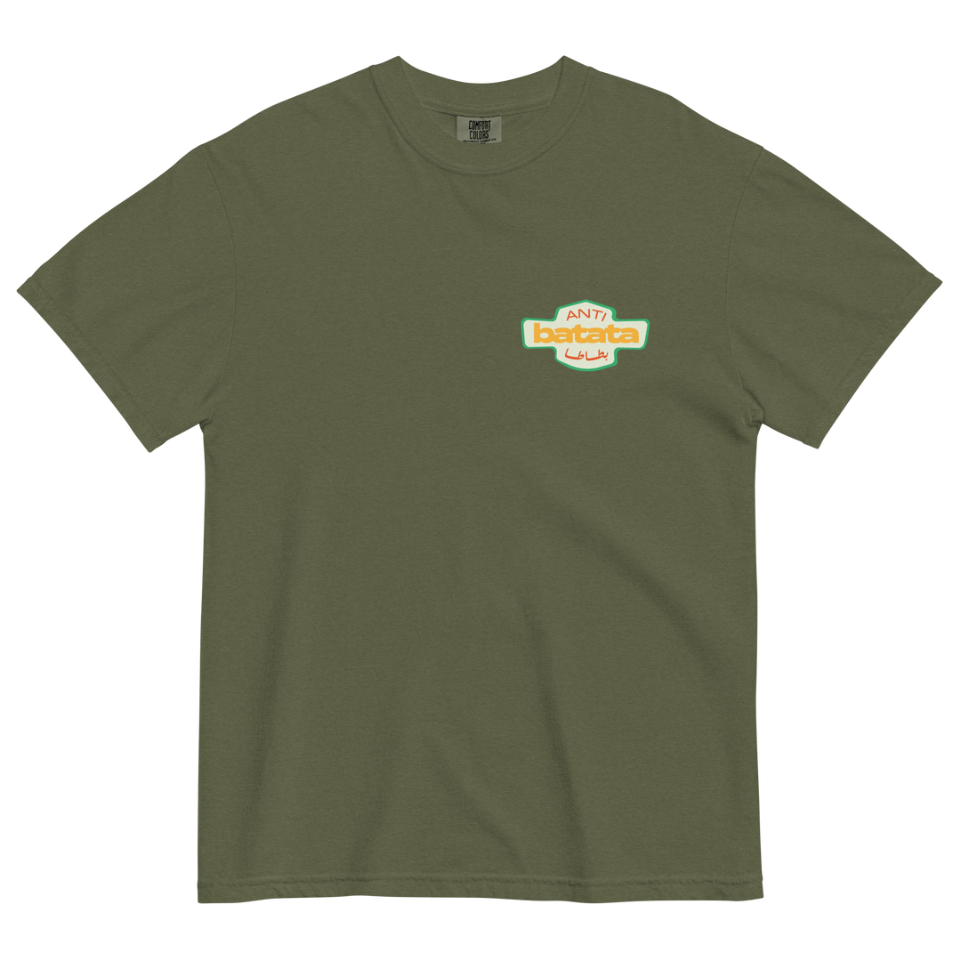 Anti-Batata Tee Front - Hemp